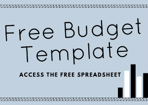 Free budgeting template picture
